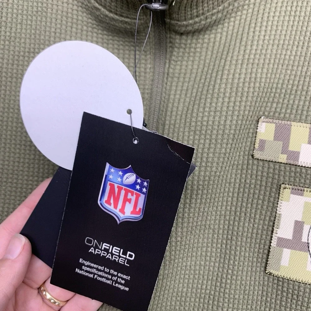 Nike Cleveland Browns Salute to Service Thermal Shirt Mens Medium Camo NWT